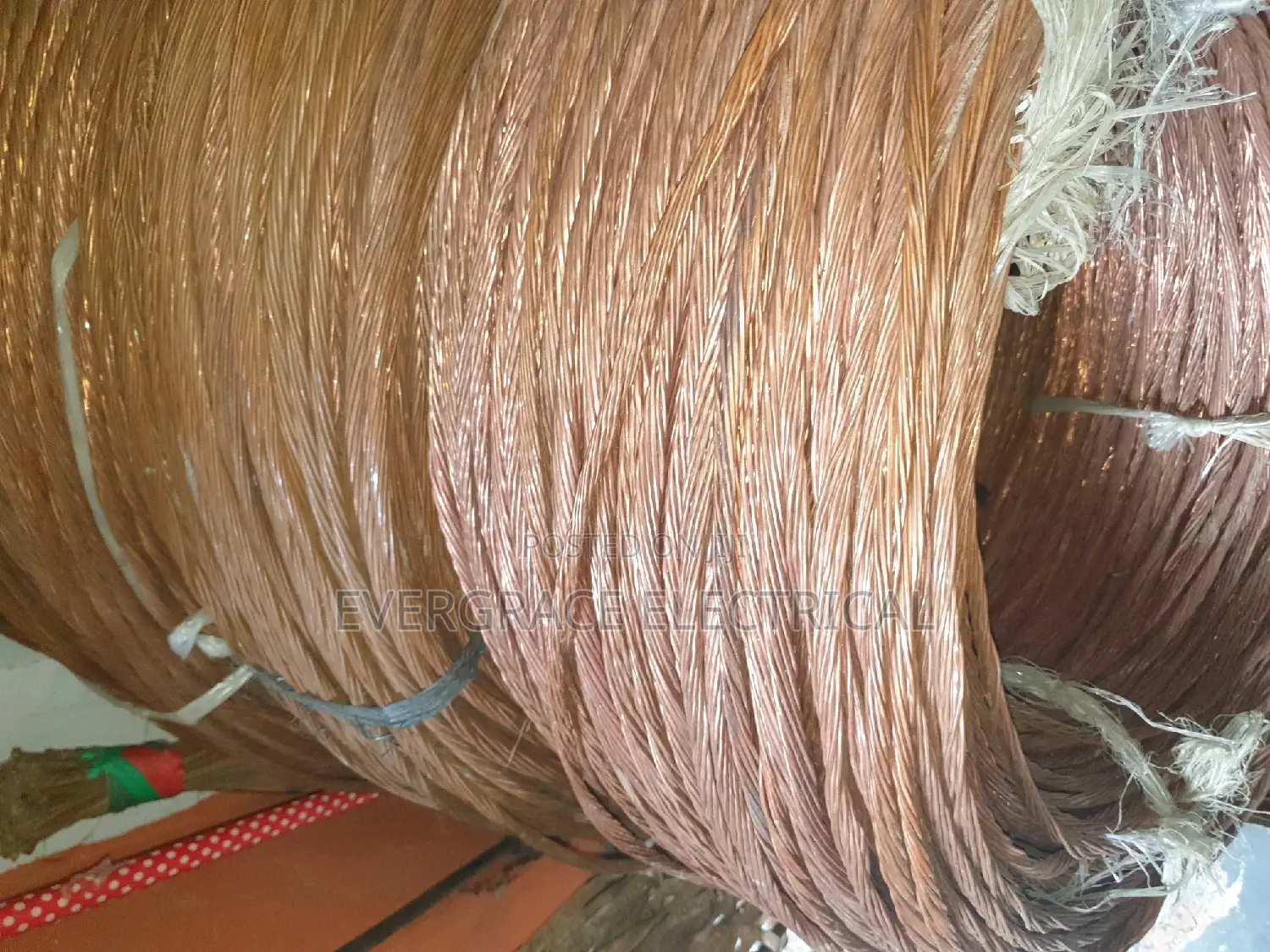 Earth Wire 50mm Bare Copper 
