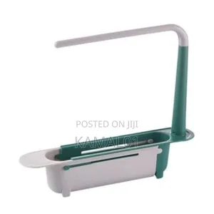 Kitchen Sink Holder, Sink Retractable Drain Rack, Dish