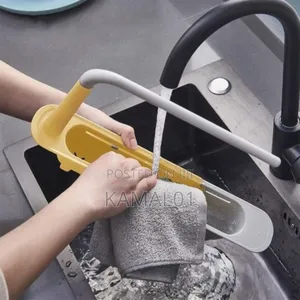 Kitchen Sink Holder, Sink Retractable Drain Rack, Dish