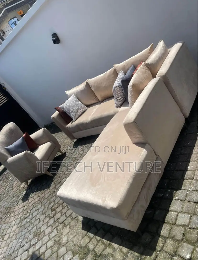 High Quality Fabric L Shape Chaise