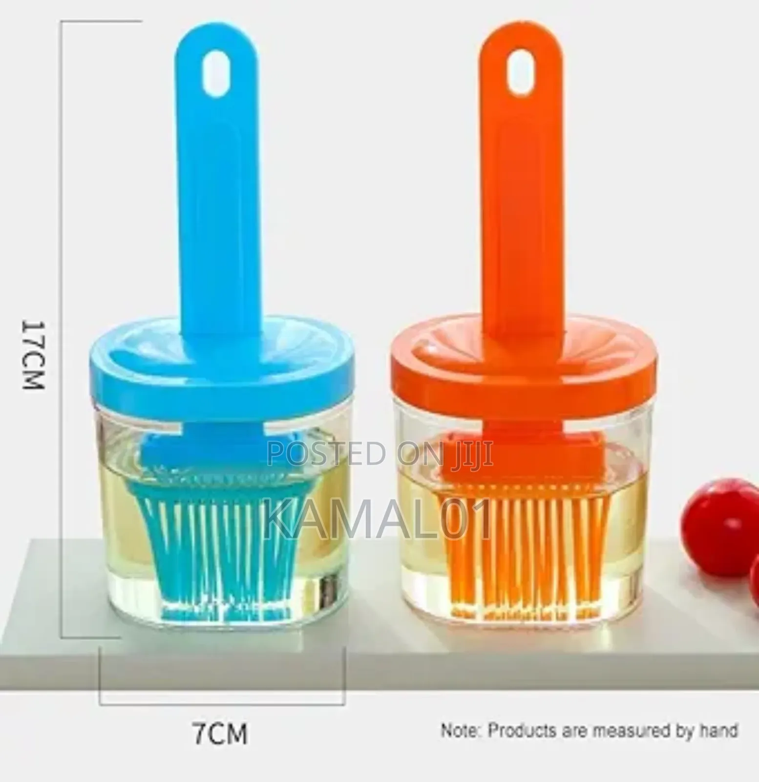 Oil Brush With Bottle