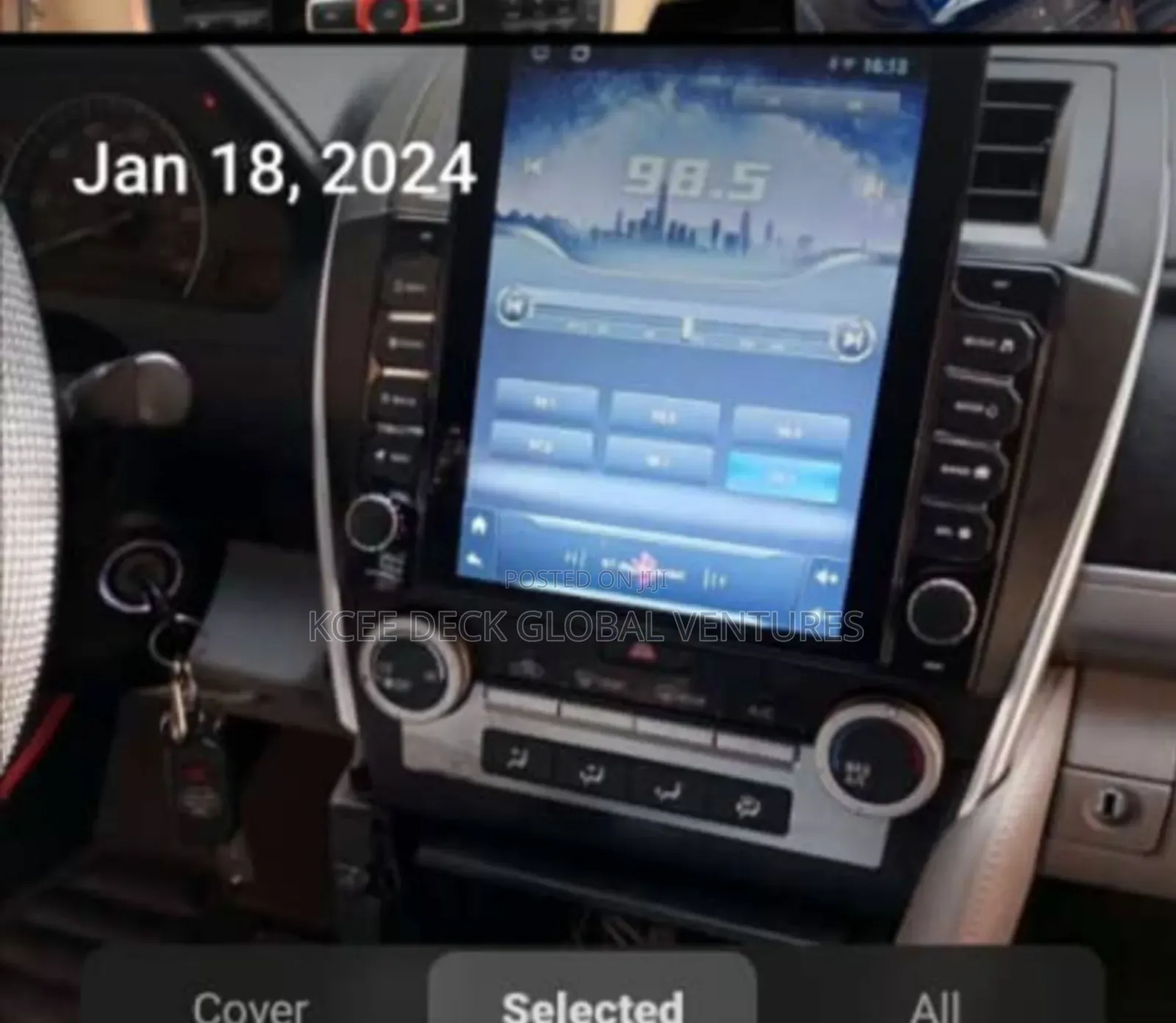 Long Android Screen for Camry 2012 Is Available