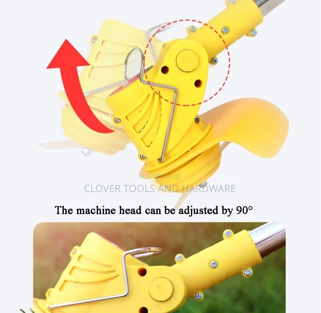 Brush Cutter With 3 Types Blades, Grass Trimmer