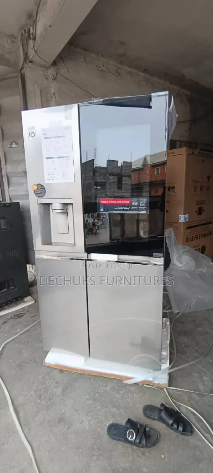 LG Inverter Side by Side Fridge + Ice Cube Maker -674 Liters