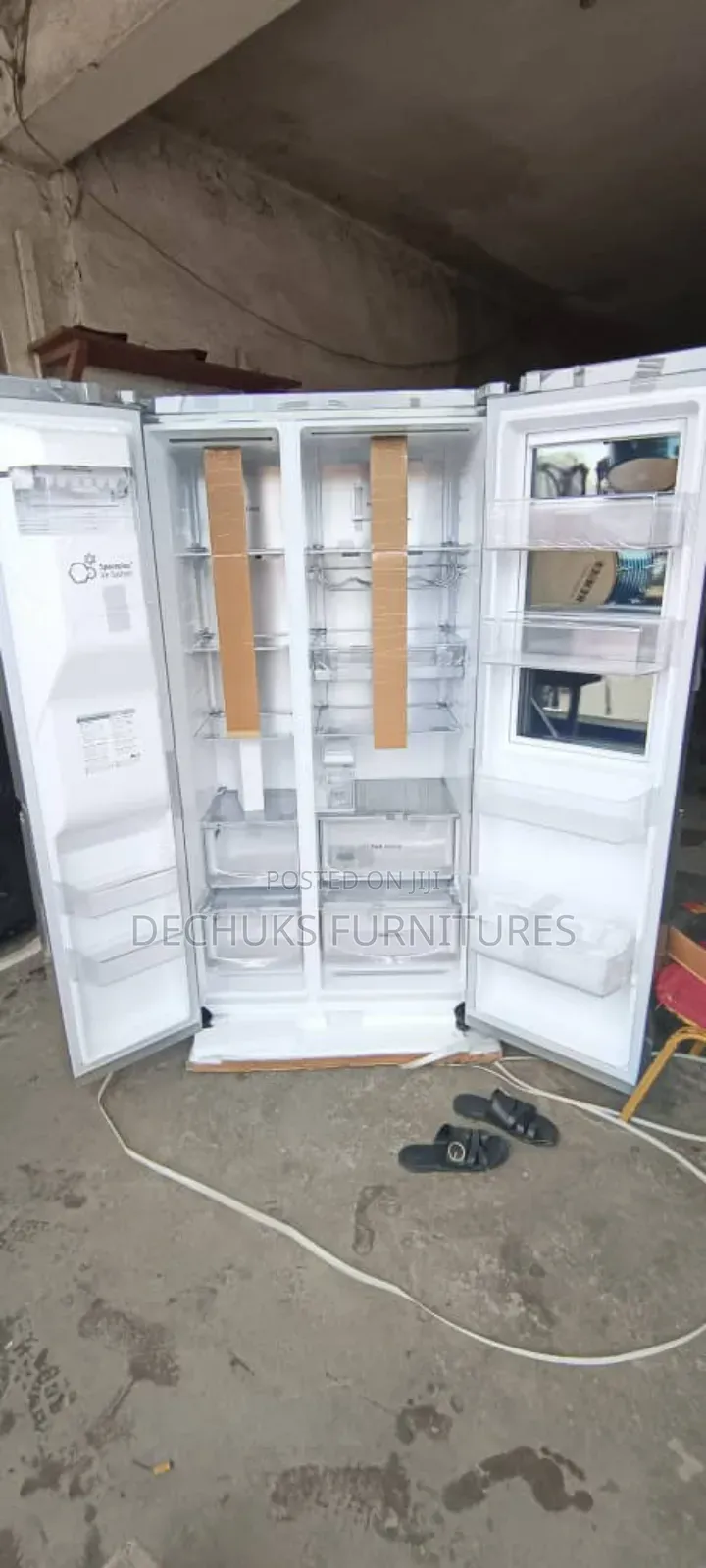 LG Inverter Side by Side Fridge + Ice Cube Maker -674 Liters