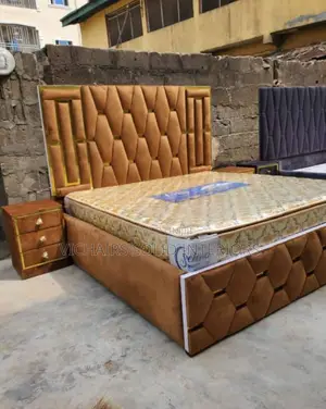 Padded Bed Frame Available in Any Size