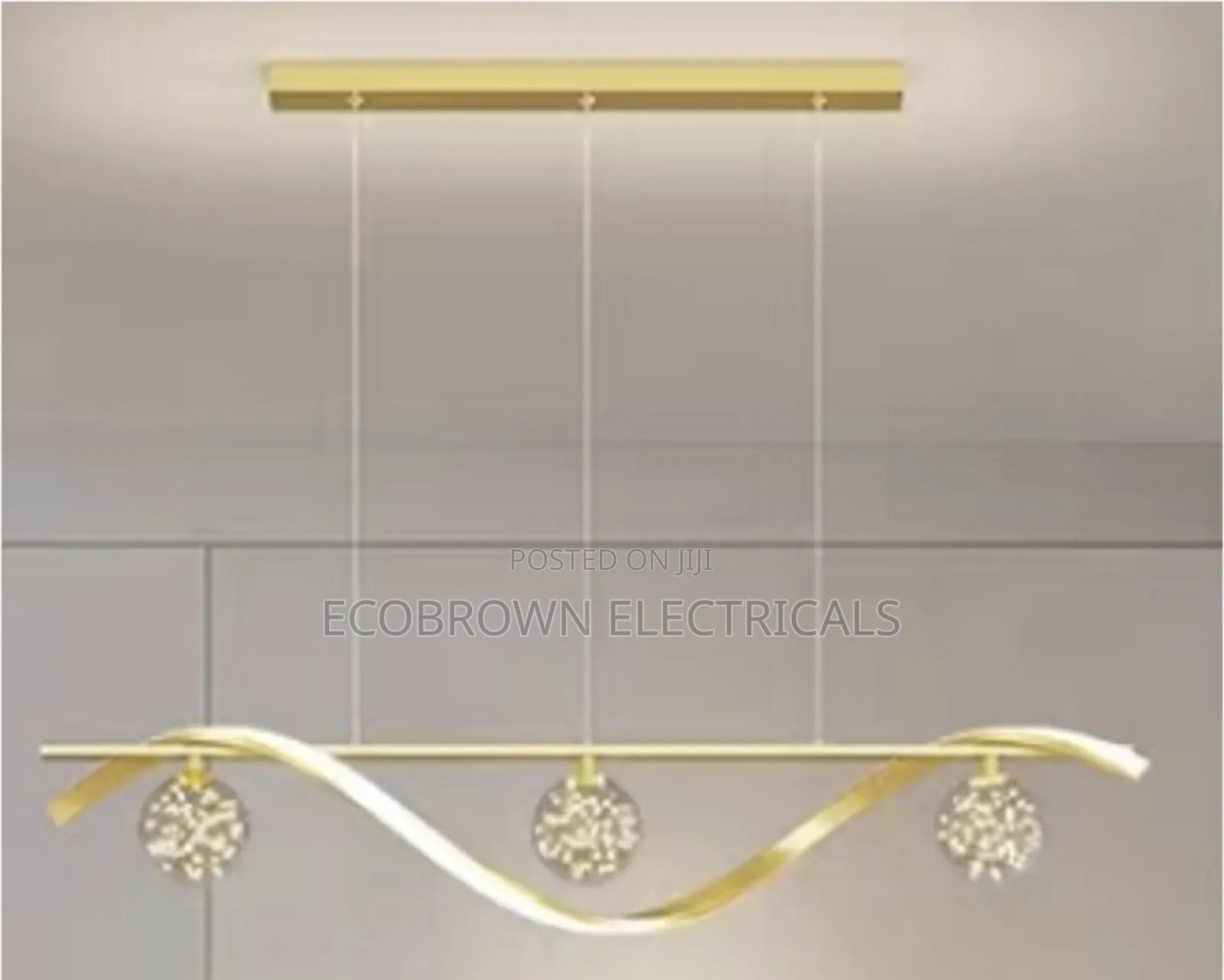 Gold Dining Light