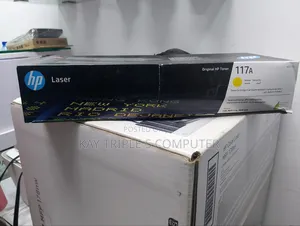 Hp 117a Original Laser Toner Cartridge, Yellow (W2072a