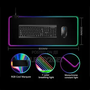 LED Mouse Pad RGB Keyboard Mouse Mat