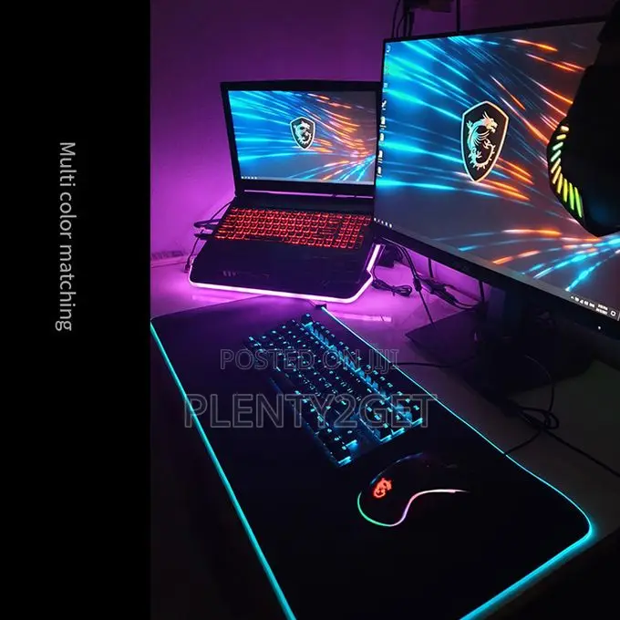 LED Mouse Pad RGB Keyboard Mouse Mat