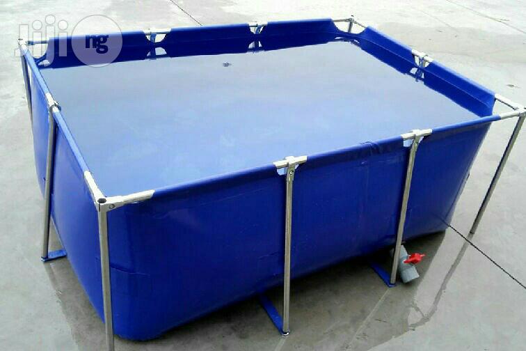 Mobile Tarpaulin Fish Pond