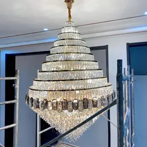 Chandelier Modern Spiral Duplex Open Parlor Decor Light