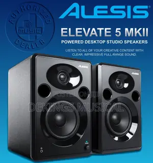 Elevate 5 Mkii Powered Desktop Studio Monitor Speakers