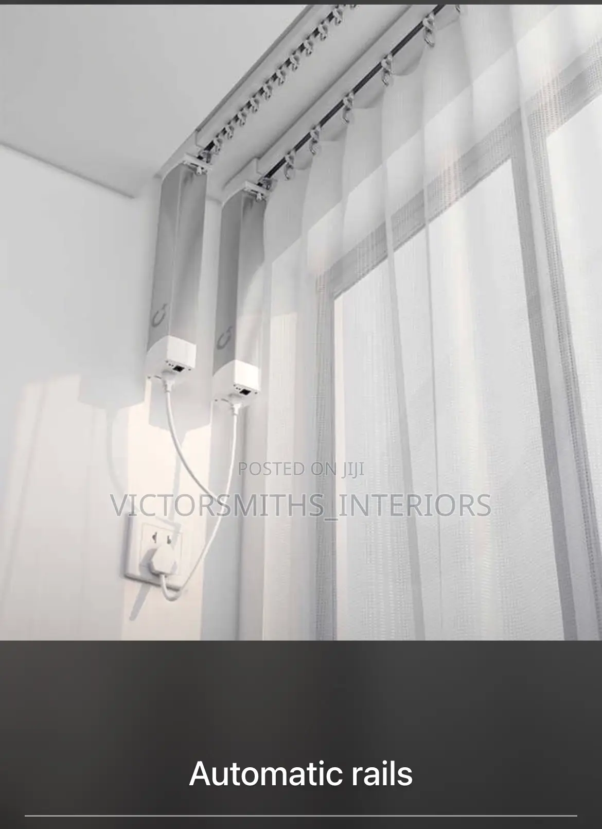 Automated Curtains Rail