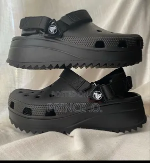 High Sole Crocs