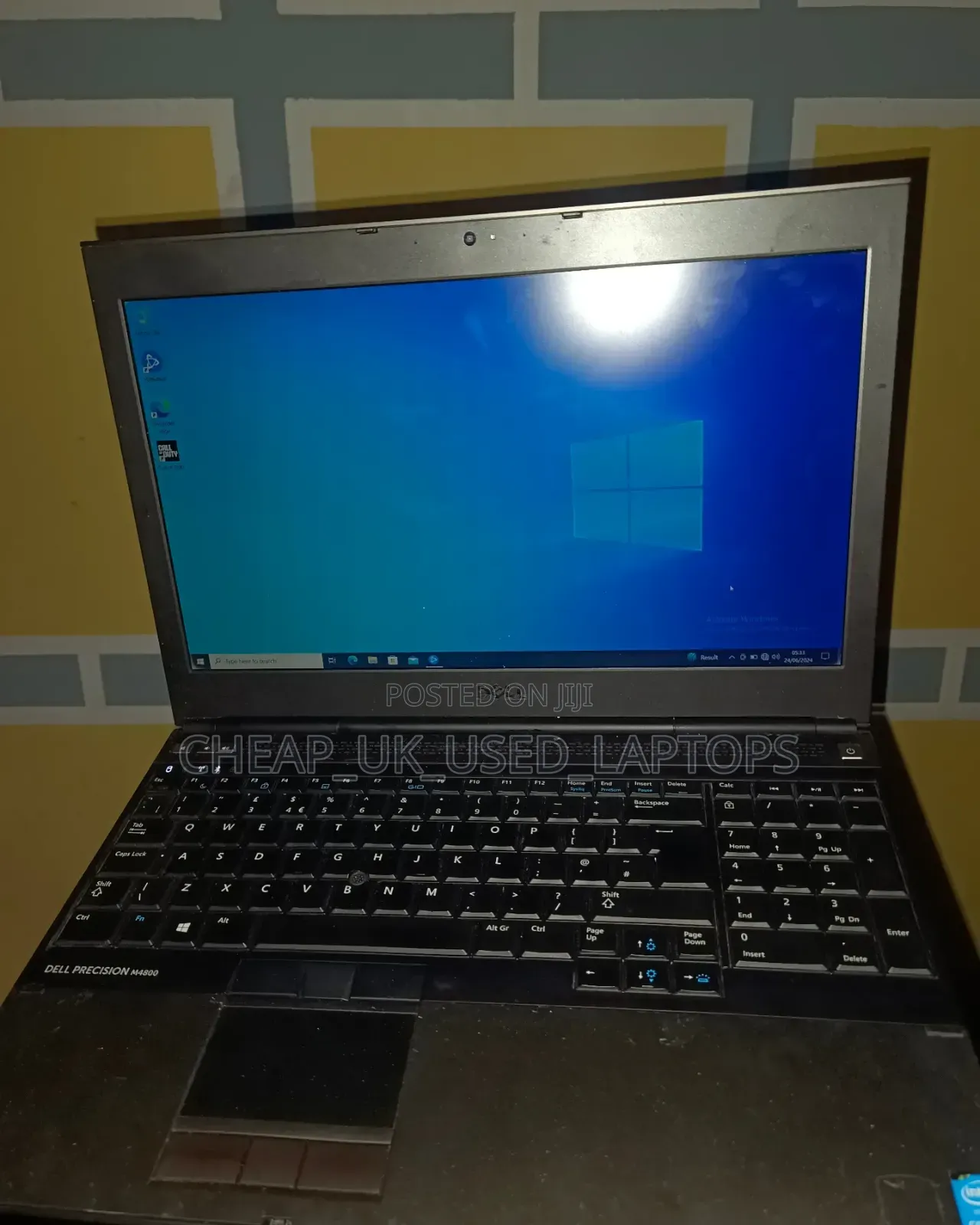 Laptop Dell Precision M4800 16GB Intel Core I7 HDD 500GB