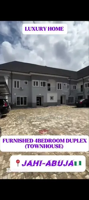 Furnished 4bdrm Duplex in Jahi for sale