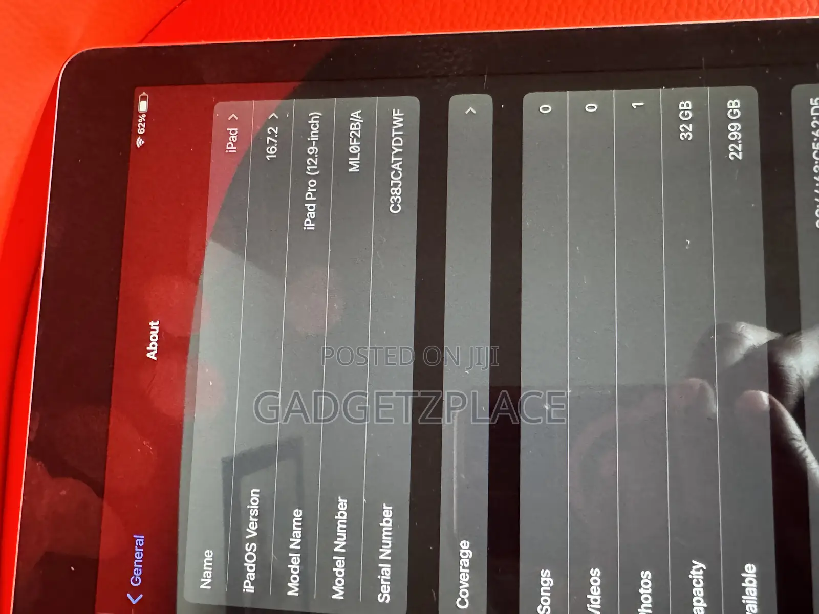 Apple iPad Pro 12.9  (2015) 32 GB Silver