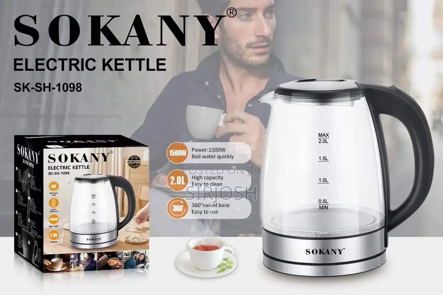 Sokany Electric Kettle