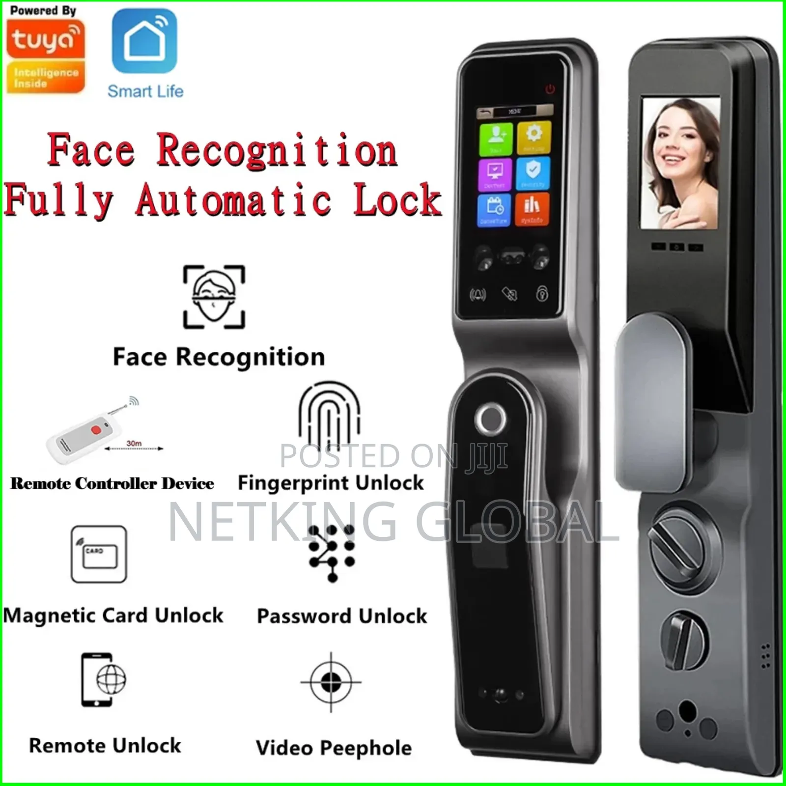 Smart Video Door Lock With Intercom