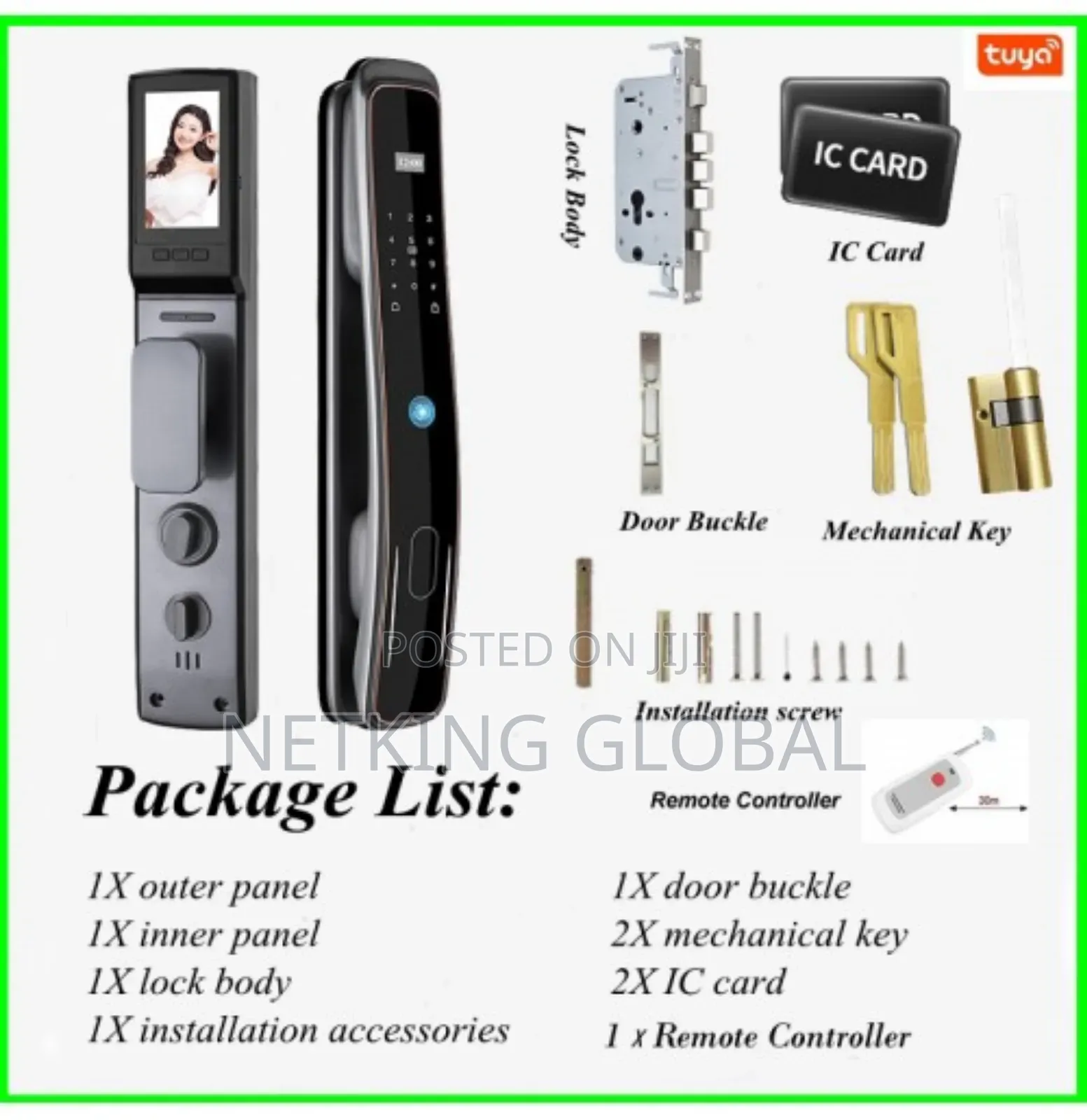 Smart Video Door Lock With Intercom