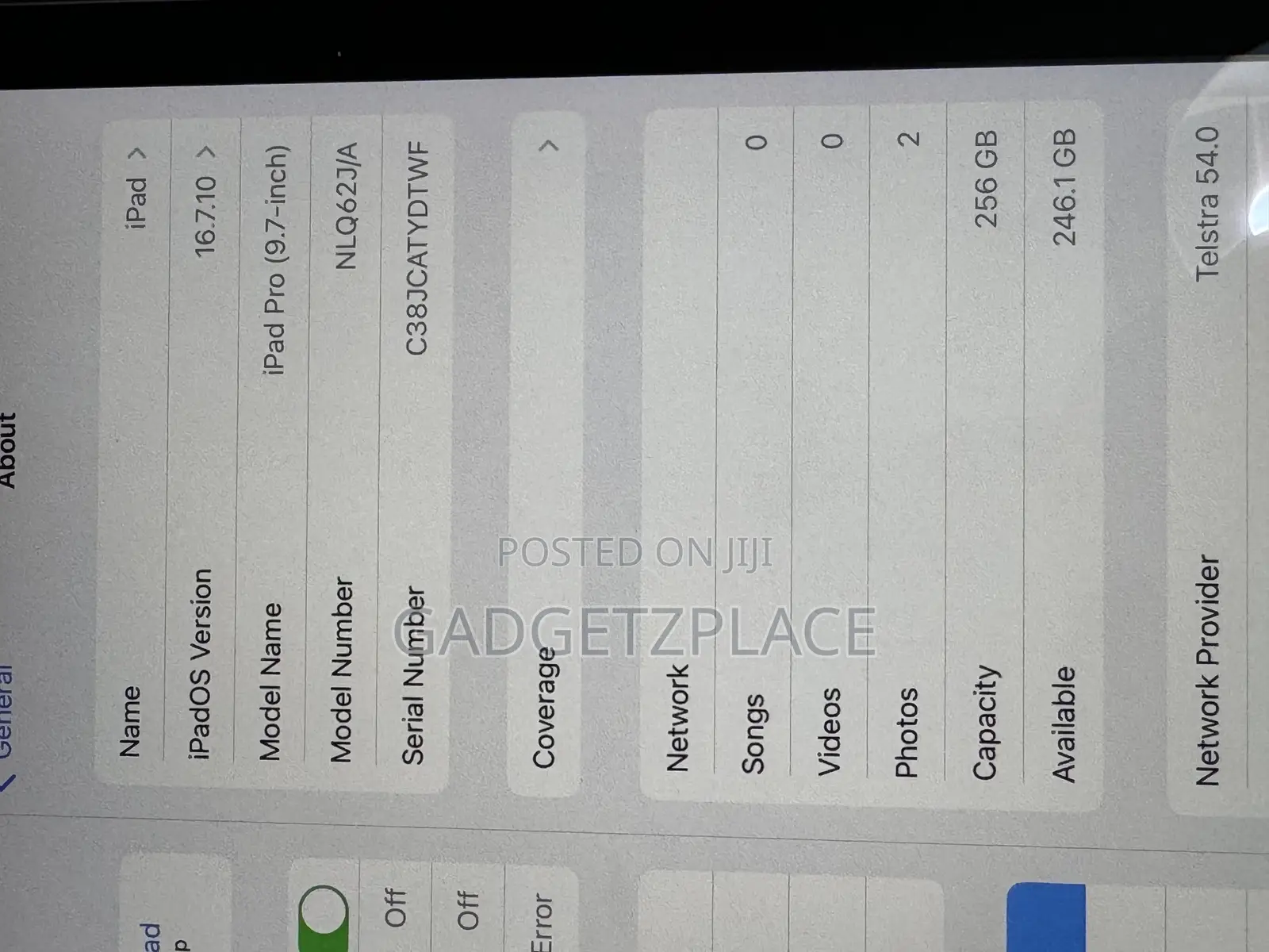 Apple iPad Pro 9.7 (2016) 256 GB Silver