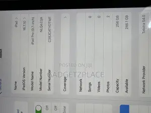 Apple iPad Pro 9.7 (2016) 256 GB Silver
