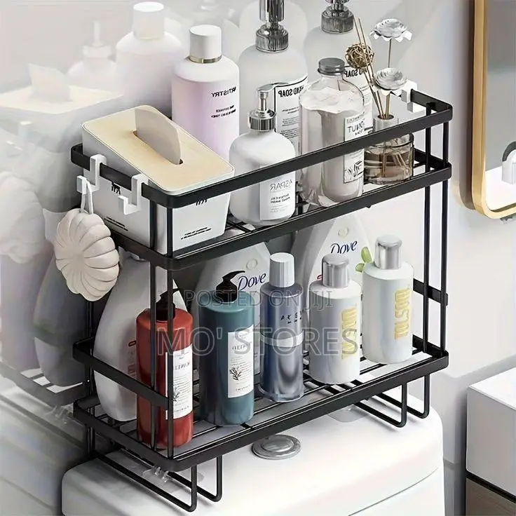 2 Layers Bathroom Rack