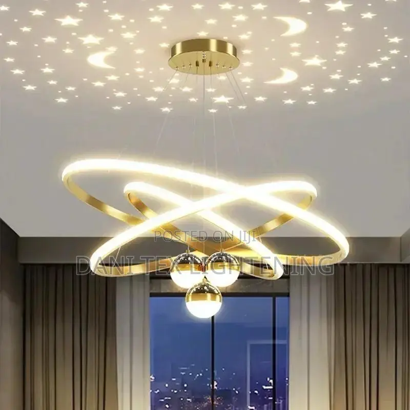 Modern Ceiling Pendant Light Adjustable Starry Sky