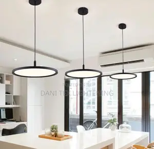 Nordic Creative Simple Aluminum Pendant Light Round Hotel