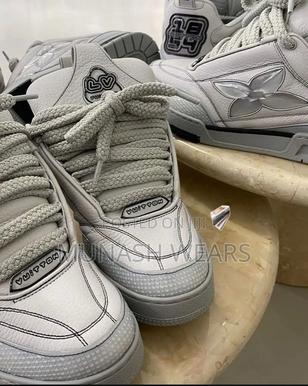 Louis Vuitton Monogram Luxury Sneakers
