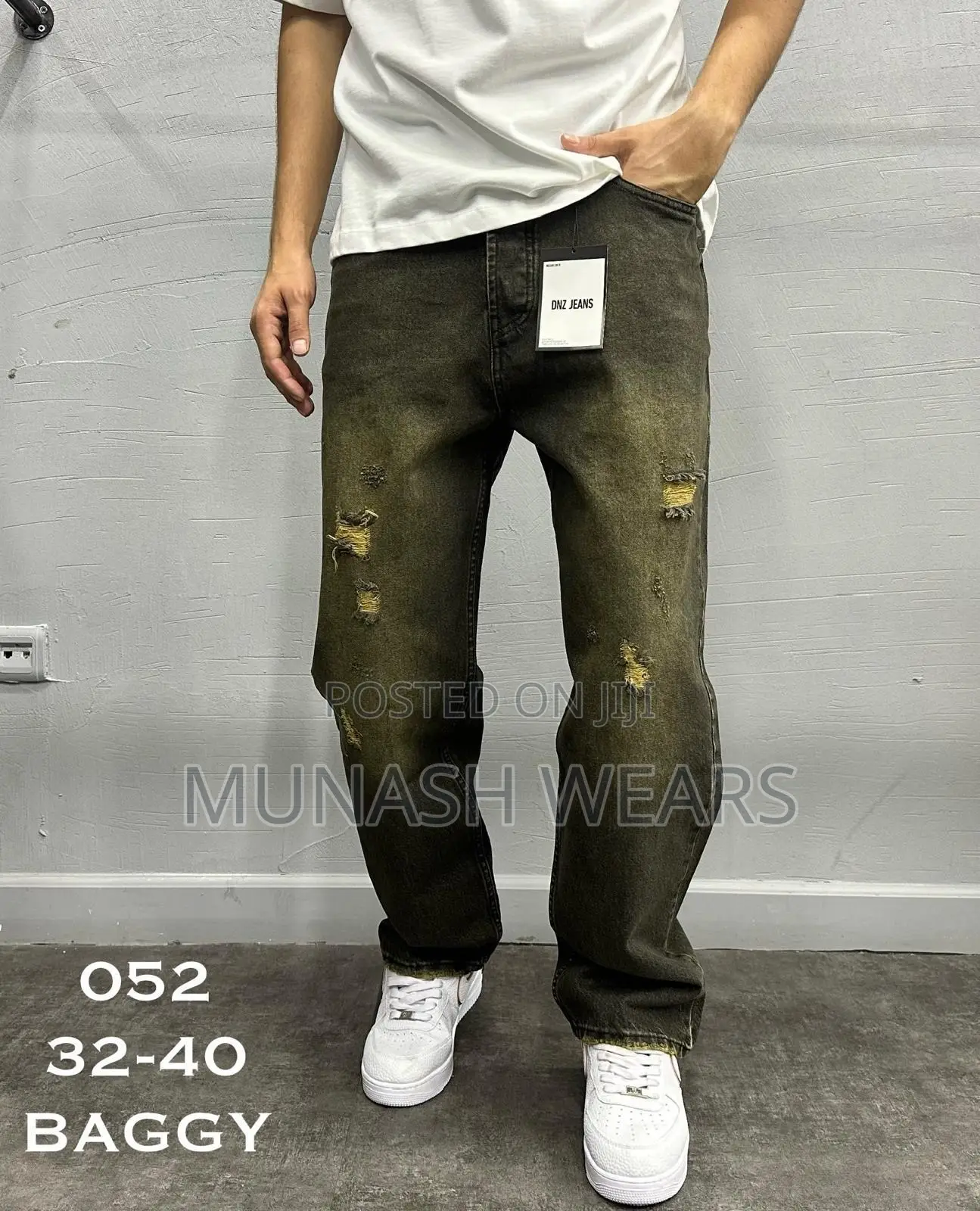 Luxury Turkey Baggy Jean