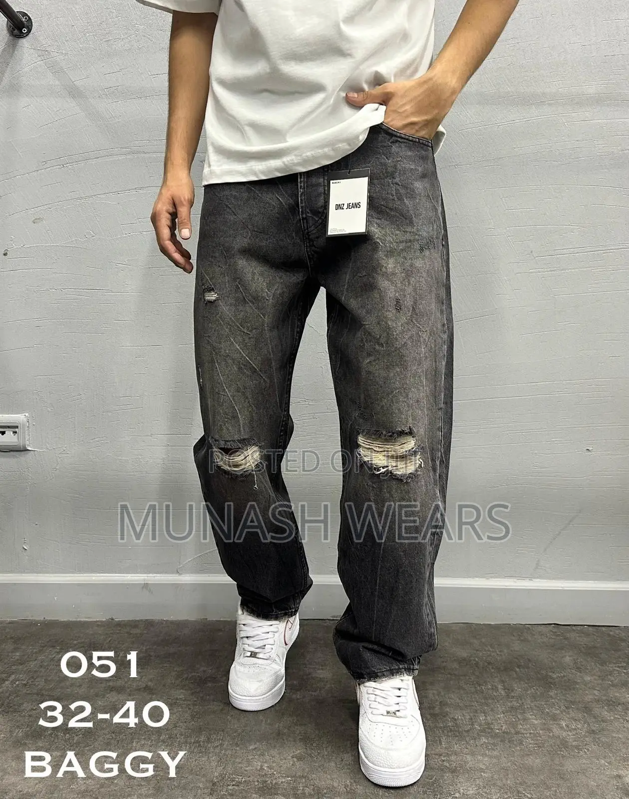 Luxury Turkey Baggy Jean