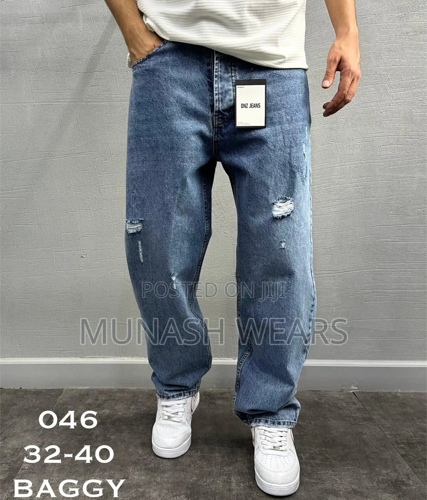 Luxury Turkey Baggy Jean
