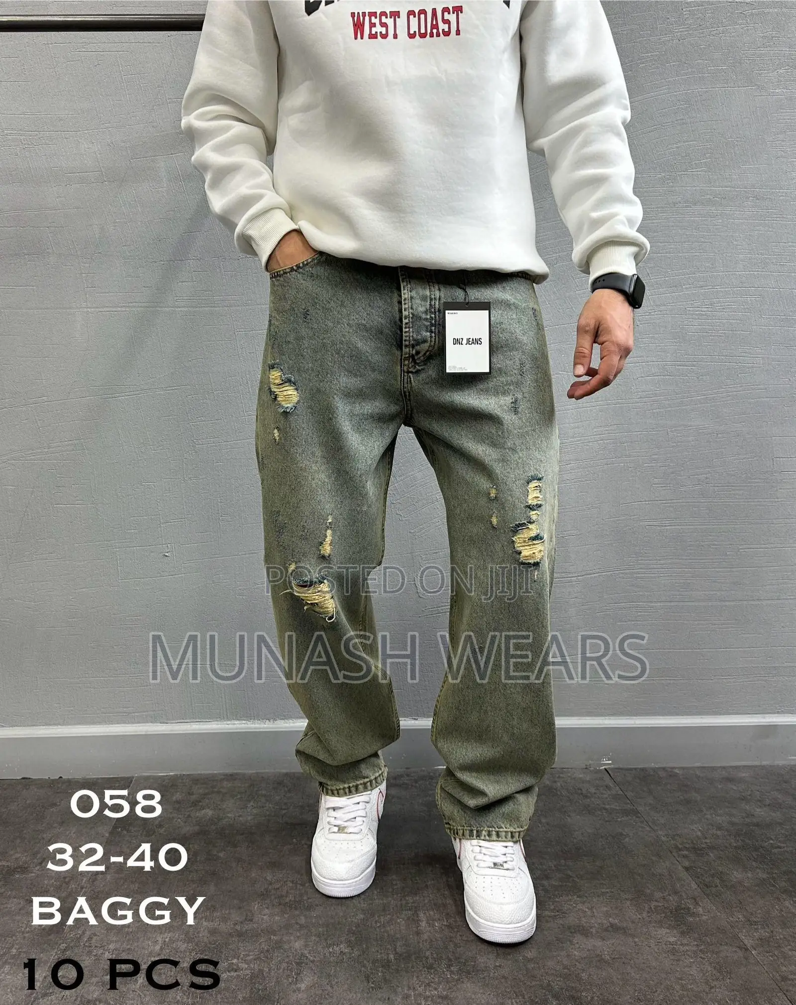 Luxury Turkey Baggy Jean