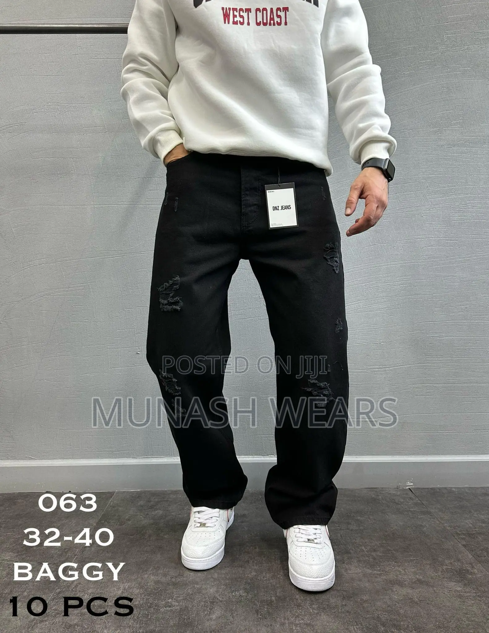 Luxury Turkey Baggy Jean