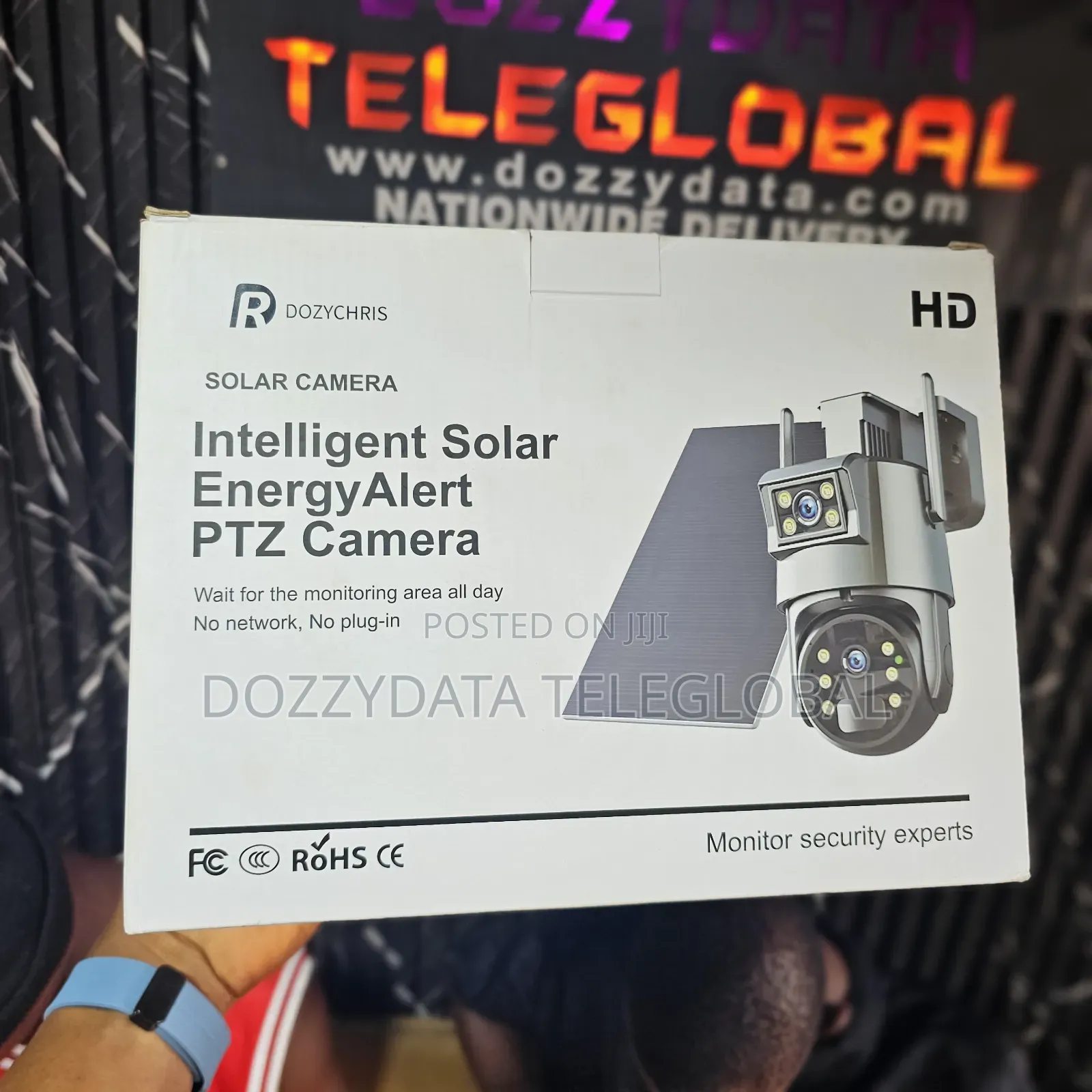 Intelligent Solar Energyalert PTZ Camera