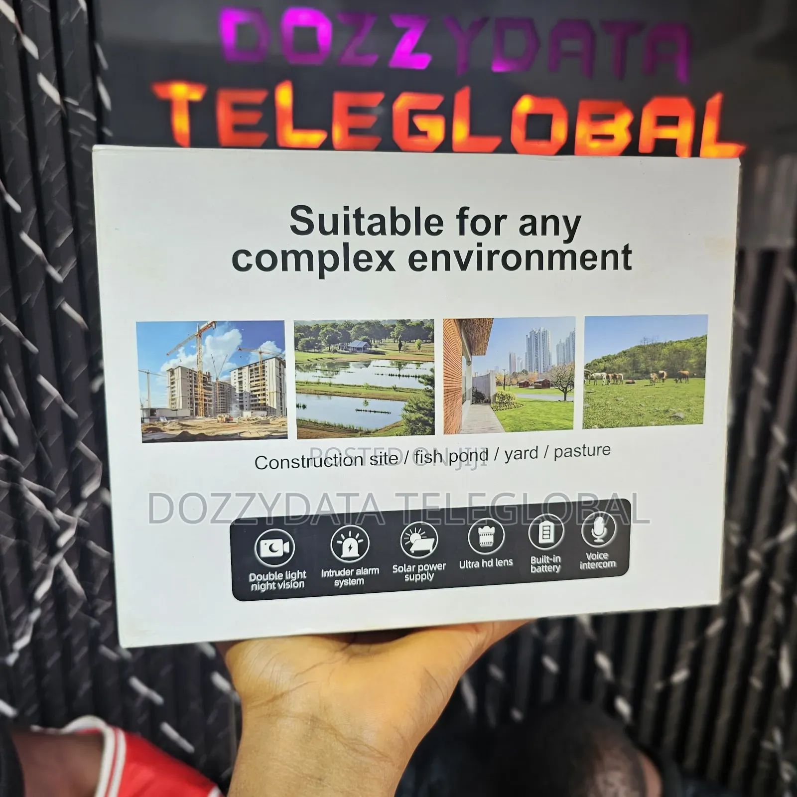 Intelligent Solar Energyalert PTZ Camera