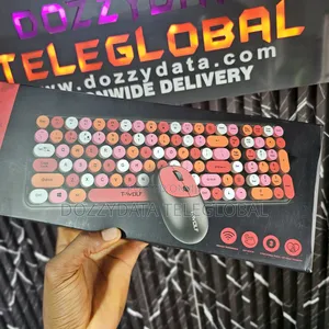 Twolf TF350 DOT PUNK Wireless Keyboard and Mouse Set
