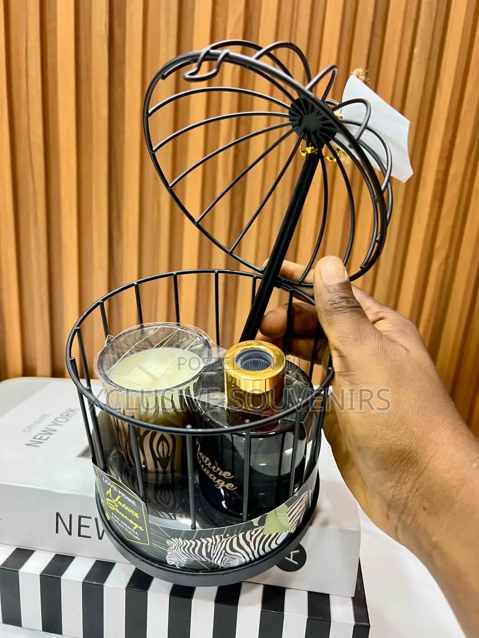 Diffuser Scented Candle Nature Savage Gift Set