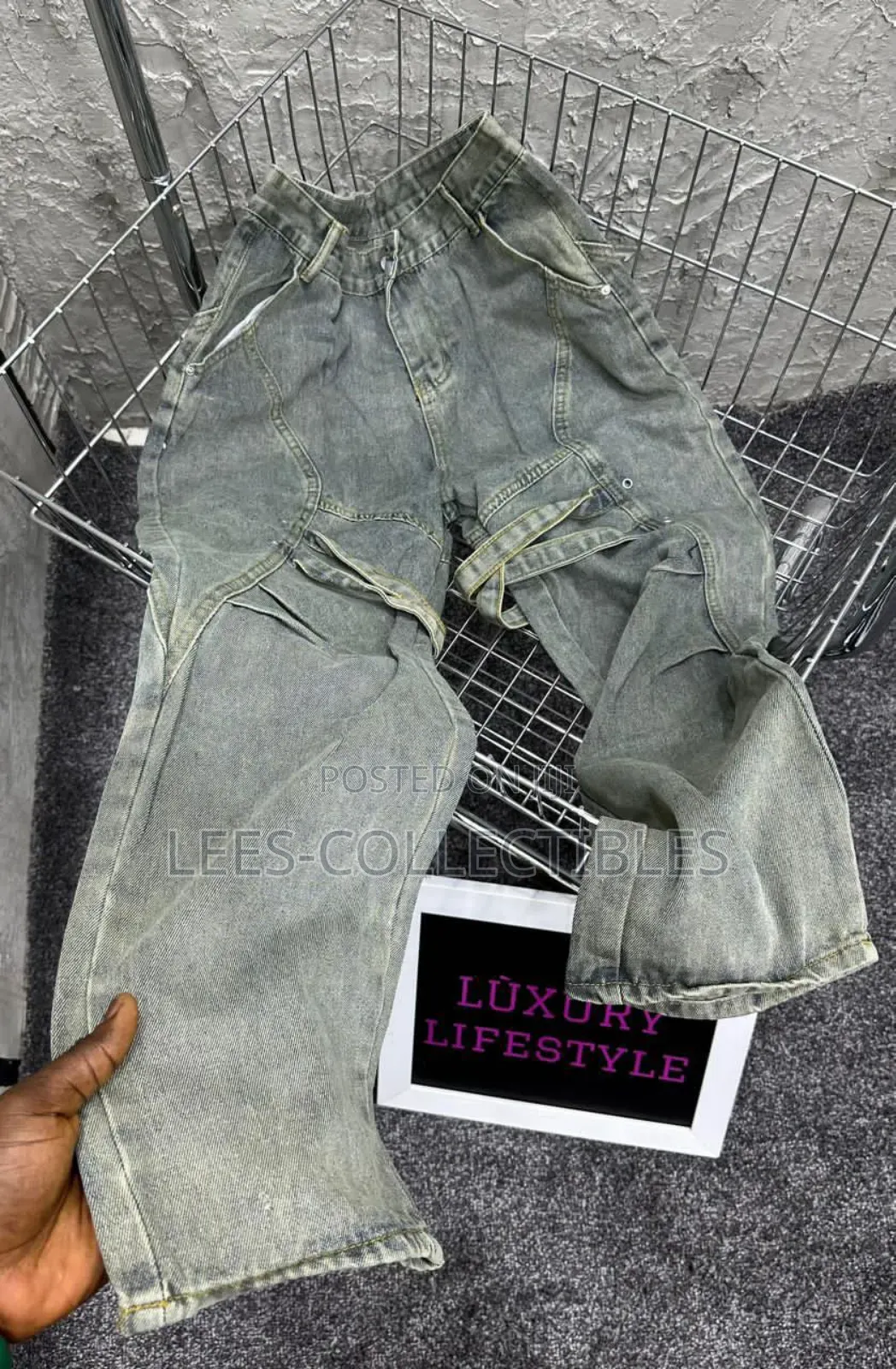 Quality Denim Unisex Oversized Jeans