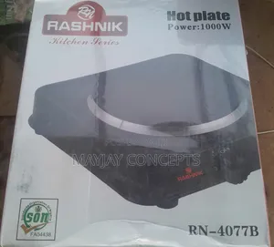 Rashnik Single 1000watts Original Hotplate-rn-4077b