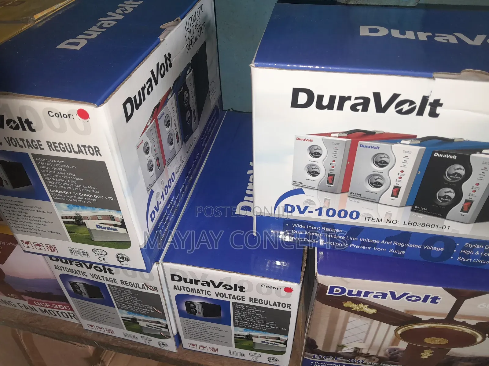 Duravolt 1000W Automatic Voltage Stabilizer-Dv-1000
