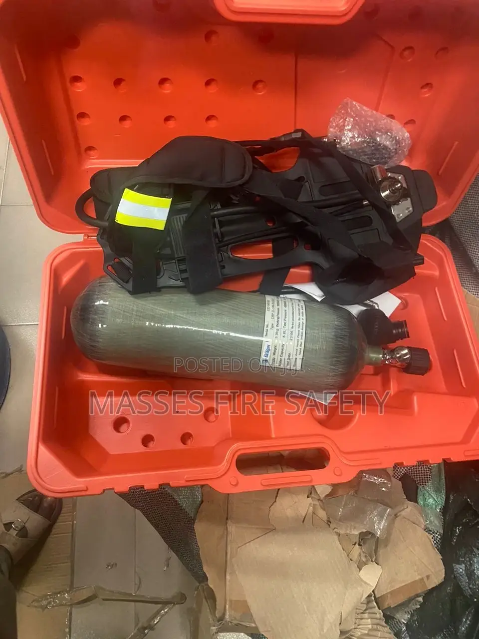 Dragger Breathing Apparatus
