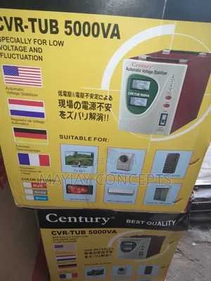 Century 5000w Automatic Voltage Stabilizer CVR-Tub5000va