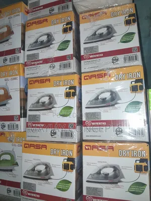 Qasa Energy Saving Dry Iron for Solar and Electricity-300w