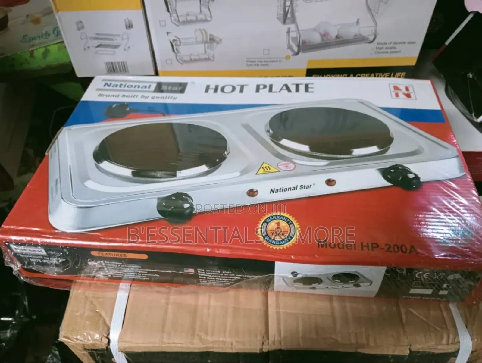 National Star Double Face Solid Hotplate
