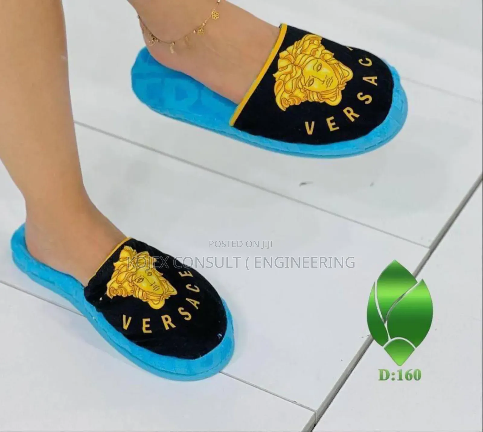 Comfy Versace Indoor Slides Available