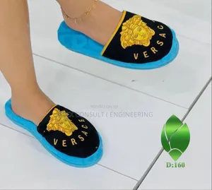 Comfy Versace Indoor Slides Available