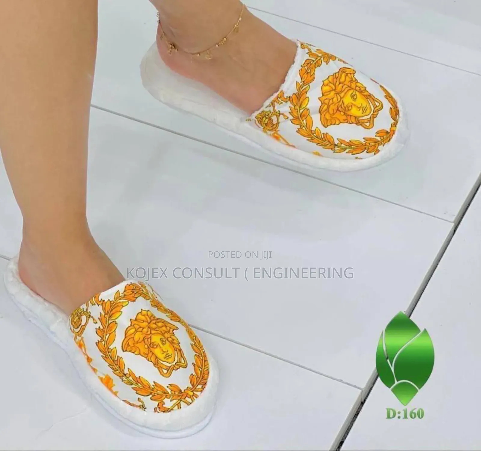 Comfy Versace Indoor Slides Available